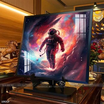 Tranh phi hành gia đẹp