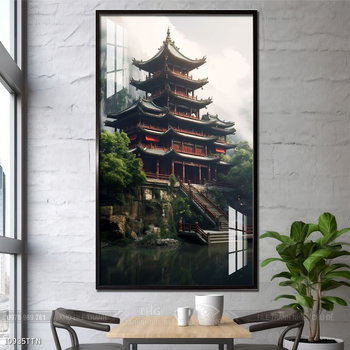 Tranh phong thủy treo trang trí phòng khách