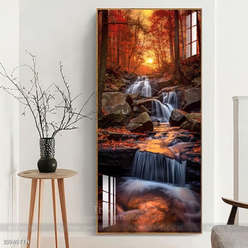 Tranh phong thủy sơn thủy hữu tình