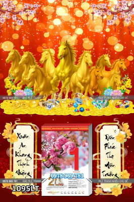 File lịch mã đáo thành công 7 con ngựa vàng 1095LT