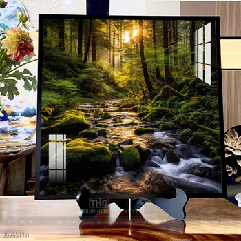 Tranh phong thủy treo trang trí phòng khách