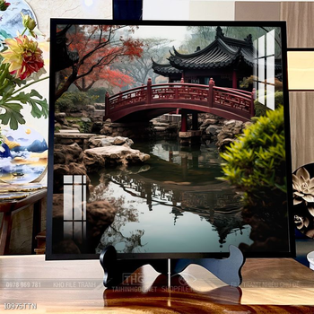 Tranh phong thủy sơn thủy hữu tình