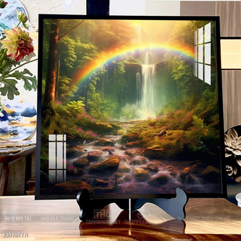 Tranh phong thủy treo trang trí phòng khách