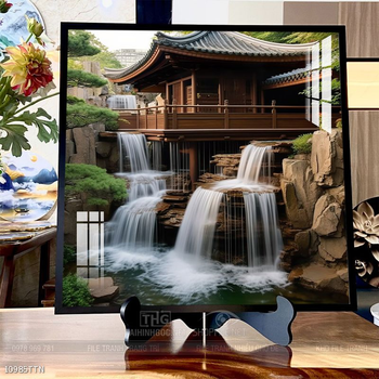 Tranh phong thủy sơn thủy đẹp