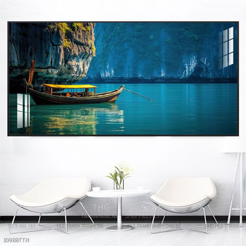 Tranh phong thủy sơn thủy hữu tình