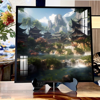 Tranh treo phòng khách theo phong thủy