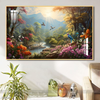 Tranh phong thủy sơn thủy hữu tình