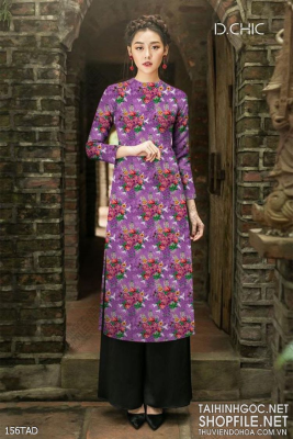 File tranh vải áo dài việt nam 156