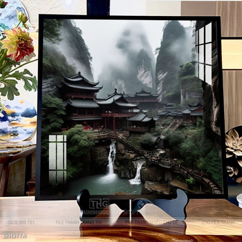 Tranh phong thủy treo trang trí phòng khách