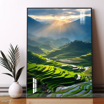 Tranh treo phòng khách theo phong thủy