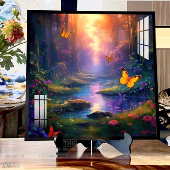 Tranh phong thủy nghệ thuật đẹp nhất