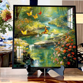 Tranh phong thủy treo trang trí phòng khách