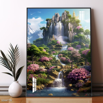 Tranh treo phòng khách theo phong thủy