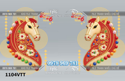File con ngựa bính ngọ 2026 năm mới 1104VTT