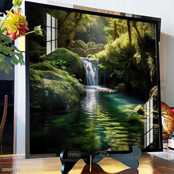 Tranh phong thủy sơn thủy đẹp