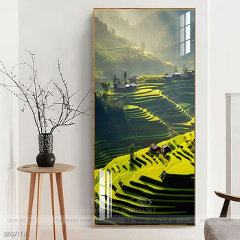 Tranh treo phòng khách theo phong thủy