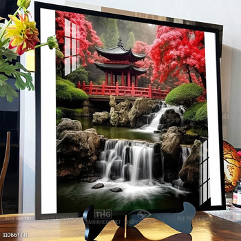 Tranh phong thủy sơn thủy hữu tình