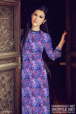 File tranh vải áo dài việt nam 147