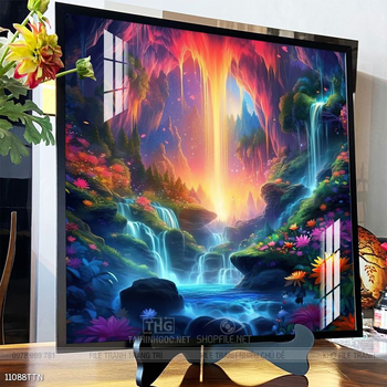 Tranh phong thủy sơn thủy hữu tình