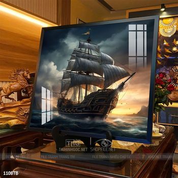 Tranh thuận buồm xuôi gió đẹp