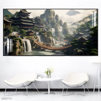 Tranh treo phòng khách theo phong thủy