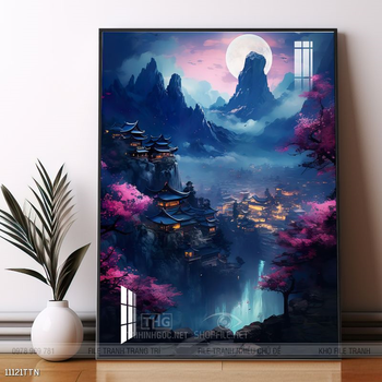 Tranh phong thủy treo trang trí phòng khách