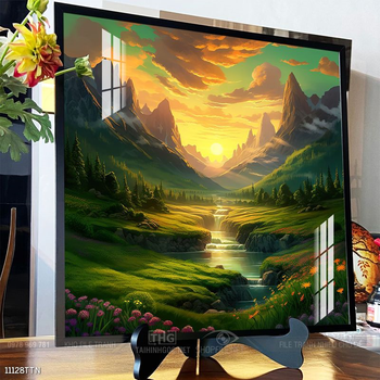 Tranh phong thủy sơn thủy đẹp