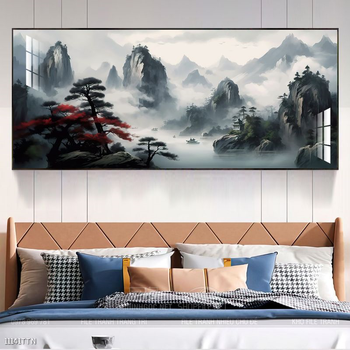 Tranh phong thủy sơn thủy đẹp