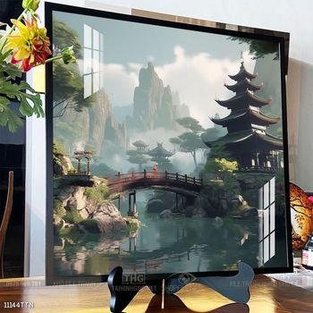 Tranh phong thủy sơn thủy hữu tình