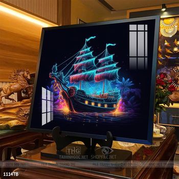 Tranh thuận buồm xuôi gió treo tường đẹp