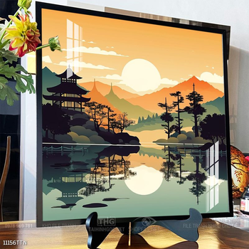 Tranh phong thủy treo trang trí phòng khách