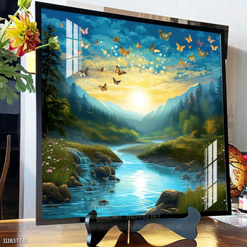 Tranh phong thủy sơn thủy hữu tình