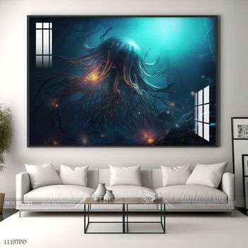 Tranh cá heo decor trang trí tường nhà