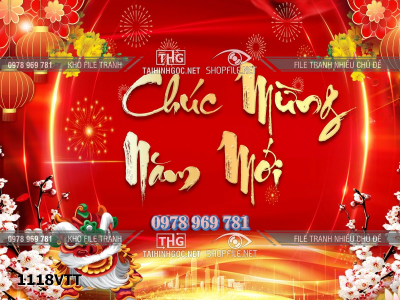 File phông tết tranh tết background tất niên tết cuối năm 1118VTT