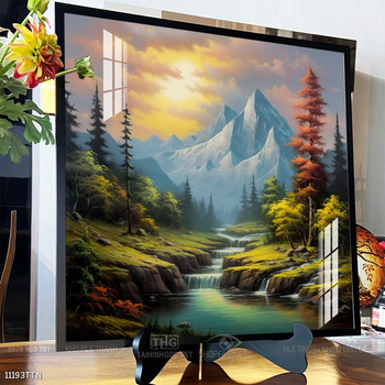 Tranh phong thủy sơn thủy đẹp