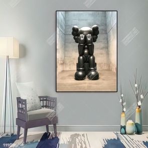 Tranh treo tường gấu bearbrick chất lượng cao