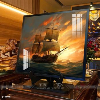 Tranh thuyền và biển