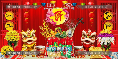 File psd phông nền trang trí tết background chụp hình tết 1120VTT