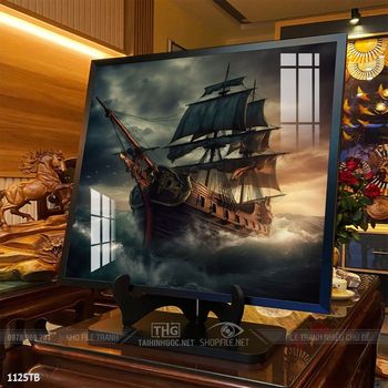 Tranh thuận buồm xuôi gió treo tường đẹp