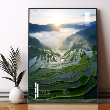 Tranh phong thủy sơn thủy đẹp