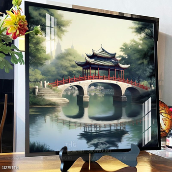 Tranh phong thủy sơn thủy đẹp