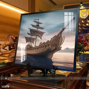 Tranh thuận buồm xuôi gió đẹp ấn tượng