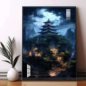 Tranh phong thủy nghệ thuật đẹp nhất