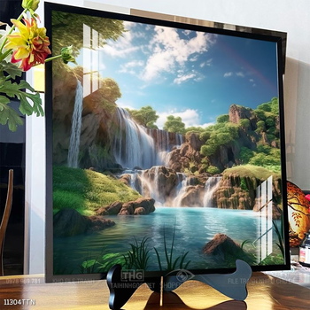 Tranh phong thủy sơn thủy hữu tình