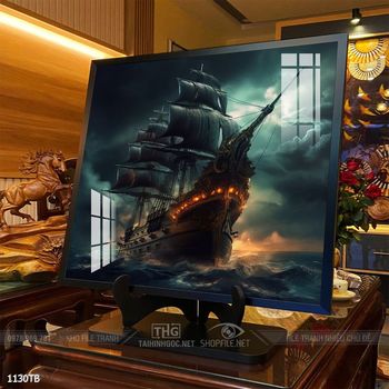 Tranh thuận buồm xuôi gió đẹp