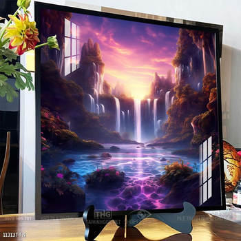 Tranh phong thủy sơn thủy hữu tình