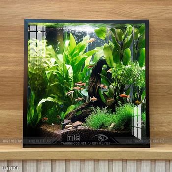 Tranh cá heo đẹp độc đáo