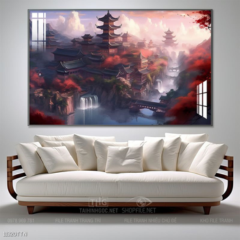 Mẫu tranh phong thủy đẹp và ý nghĩa