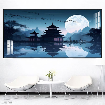 Tranh phong thủy treo trang trí phòng khách