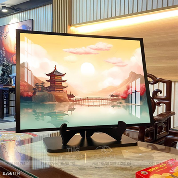 Tranh phong thủy sơn thủy hữu tình